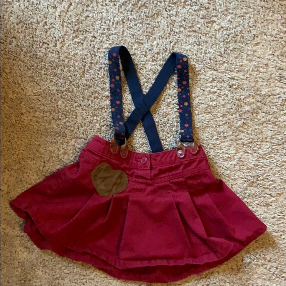 3-4T Suspender skirt